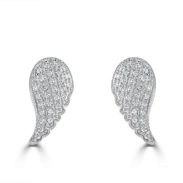 Angel Wings Ear studs